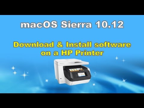 printer driver for mac sierra